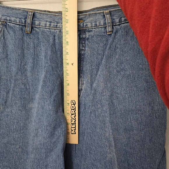 B.U.M. Equipment Baggy Tapered Jeans Mens Size 32 Hip Hop Y2K Grunge - Picture 6 of 8